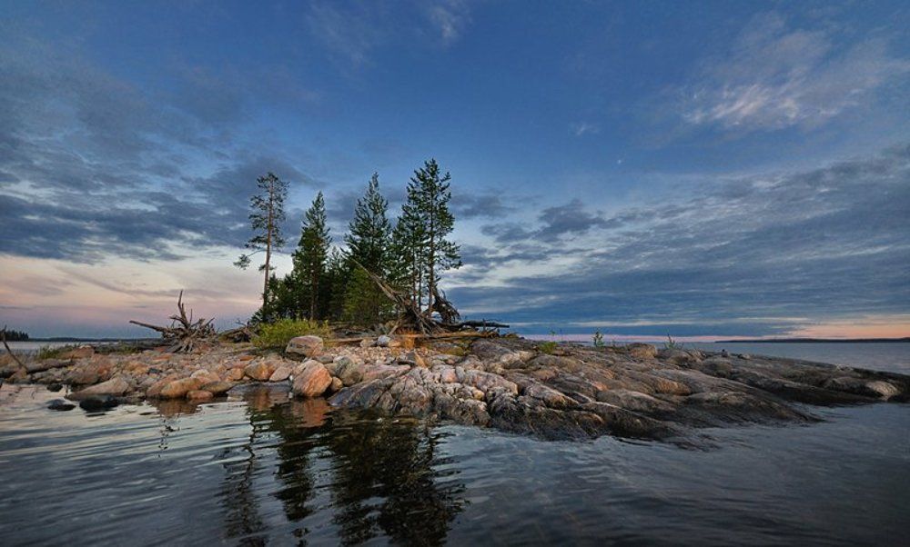 Остров причёсанный ледником