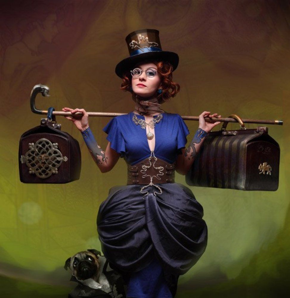 Бродячий цирк. Дрессировщица