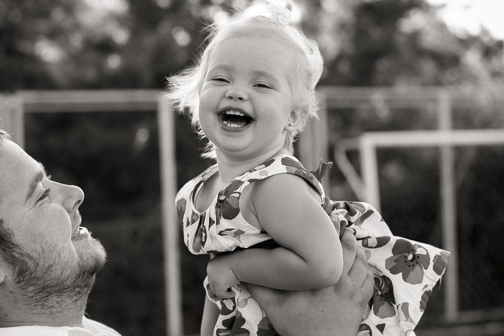 Детский смех...