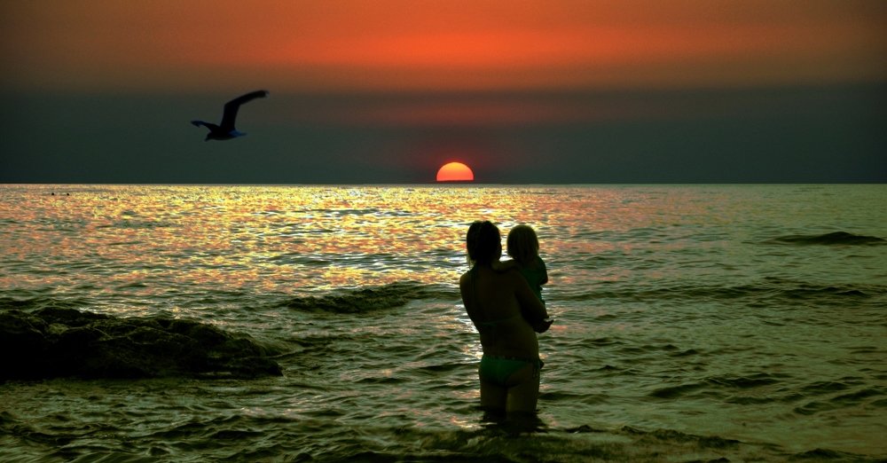 Прощание с закатом!!!