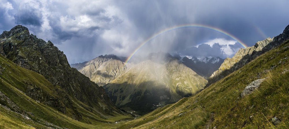 Радуга над ущельем Куллумкол