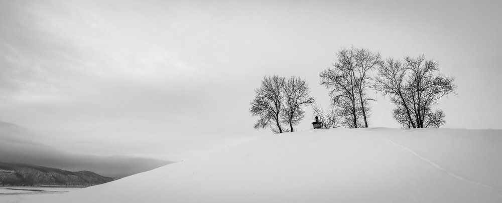 Этюд в январских тонах