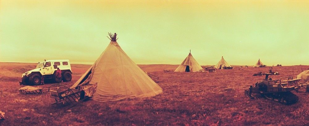 В поселении ненцев