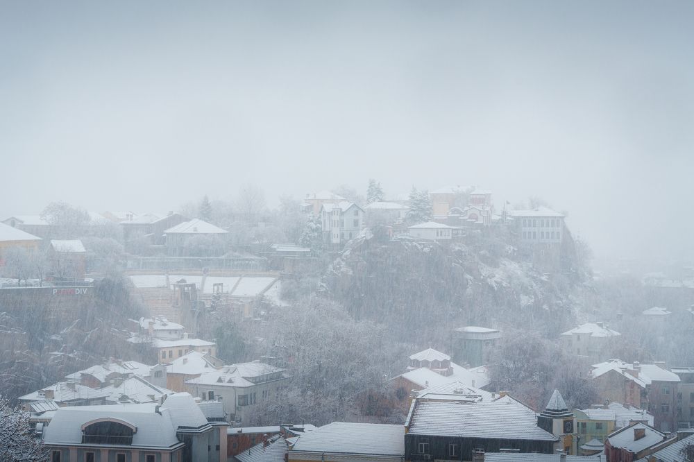 Snowy Plovdiv