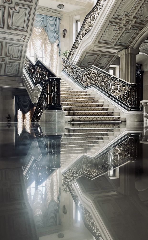 Зеркало лестницы