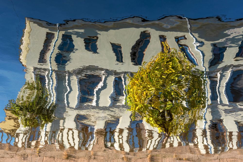 Волшебница Осень. Акваабстракция.