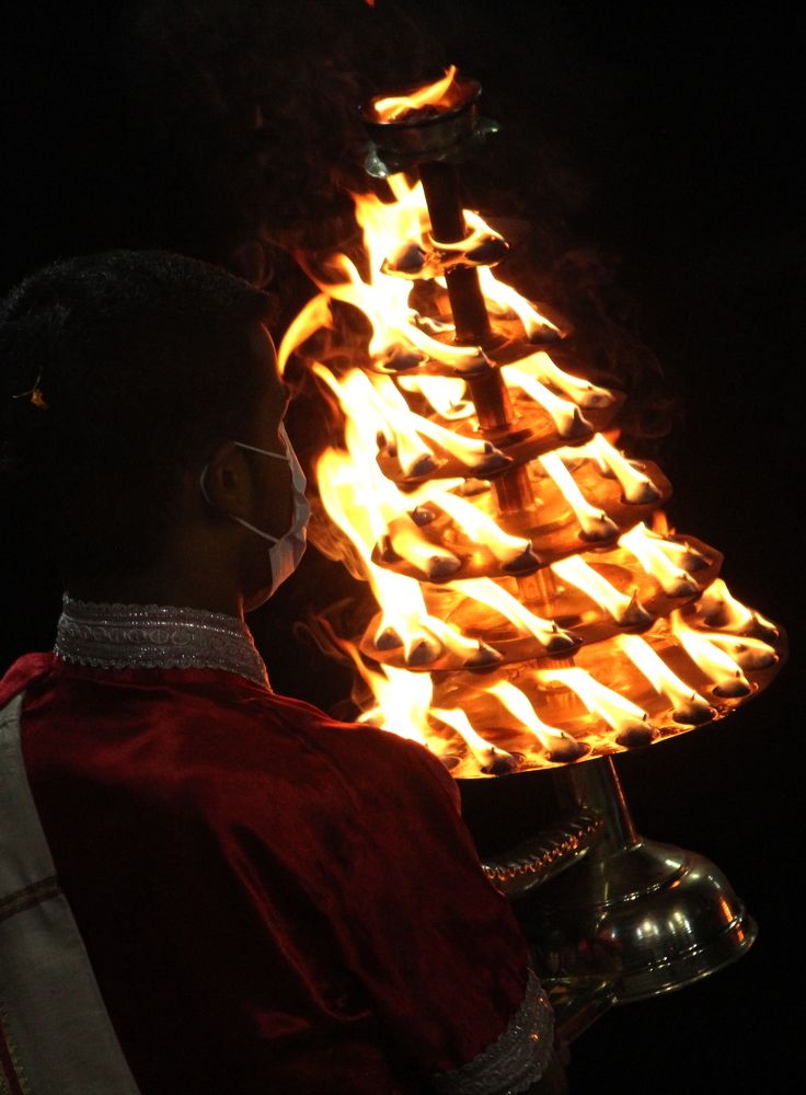 Man with Fire
