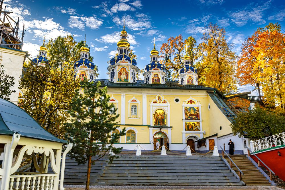 Золотое великолепие древнего Пскова.