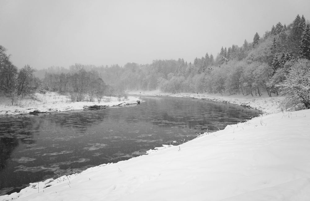 Москва-река зимняя