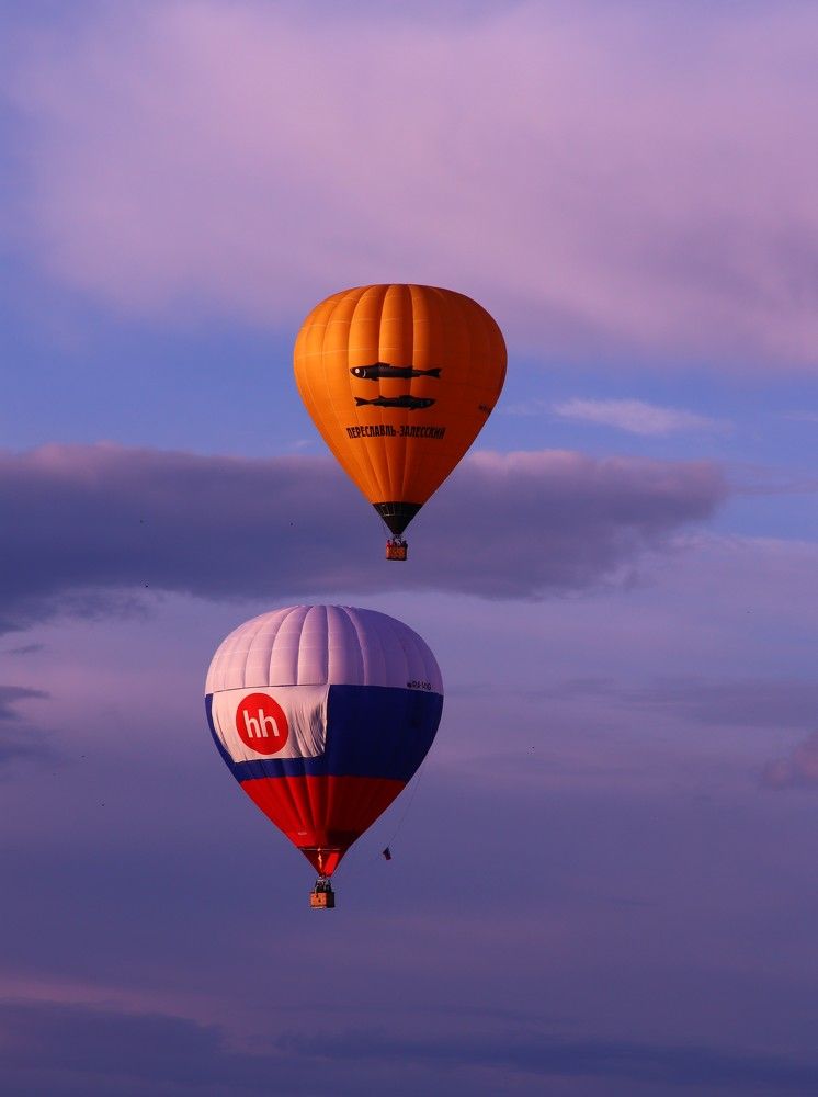 Полет над Переславлем
