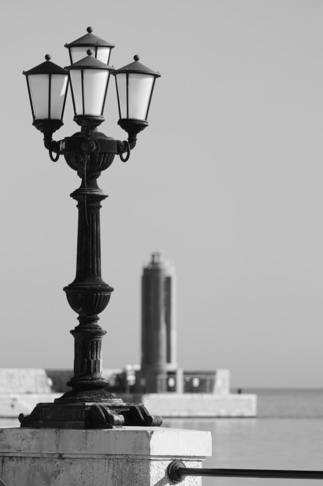 Light and far lighthouse