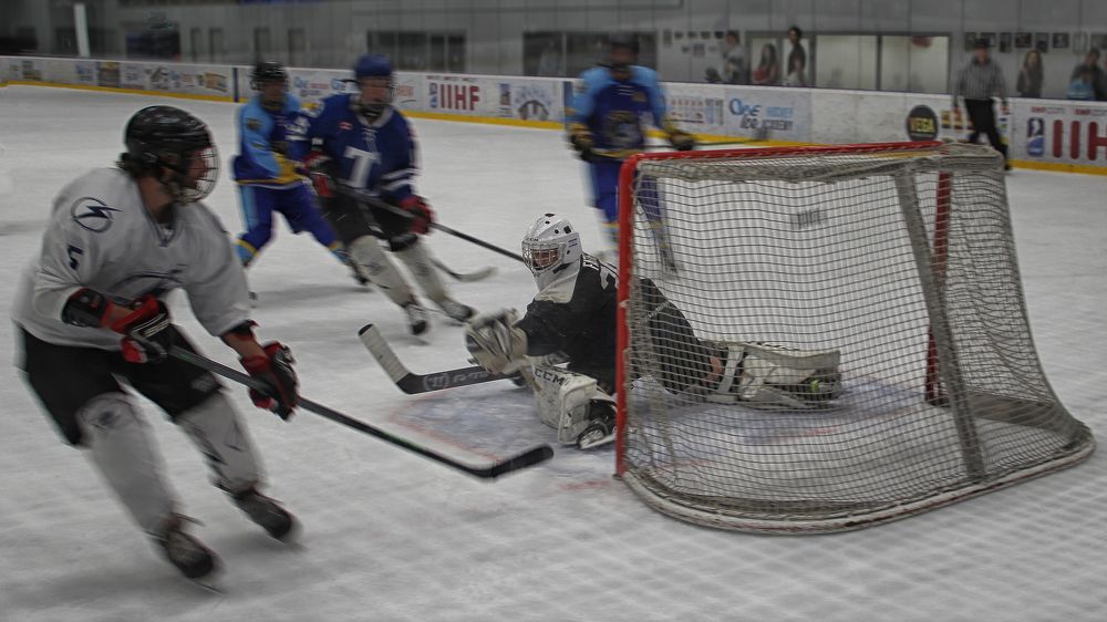 Шайба в воротах!