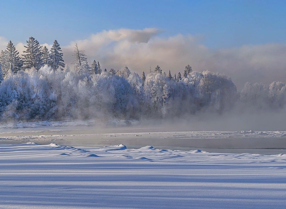 Зимний наряд природы