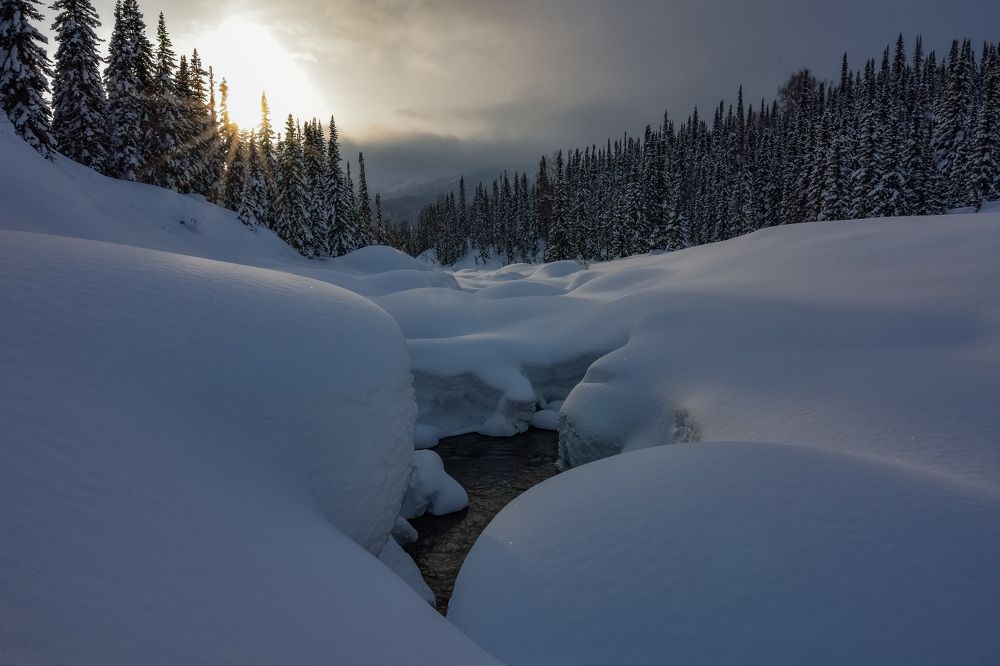 Зимний Казыр