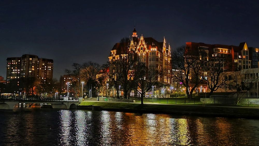 Ночной Калининград