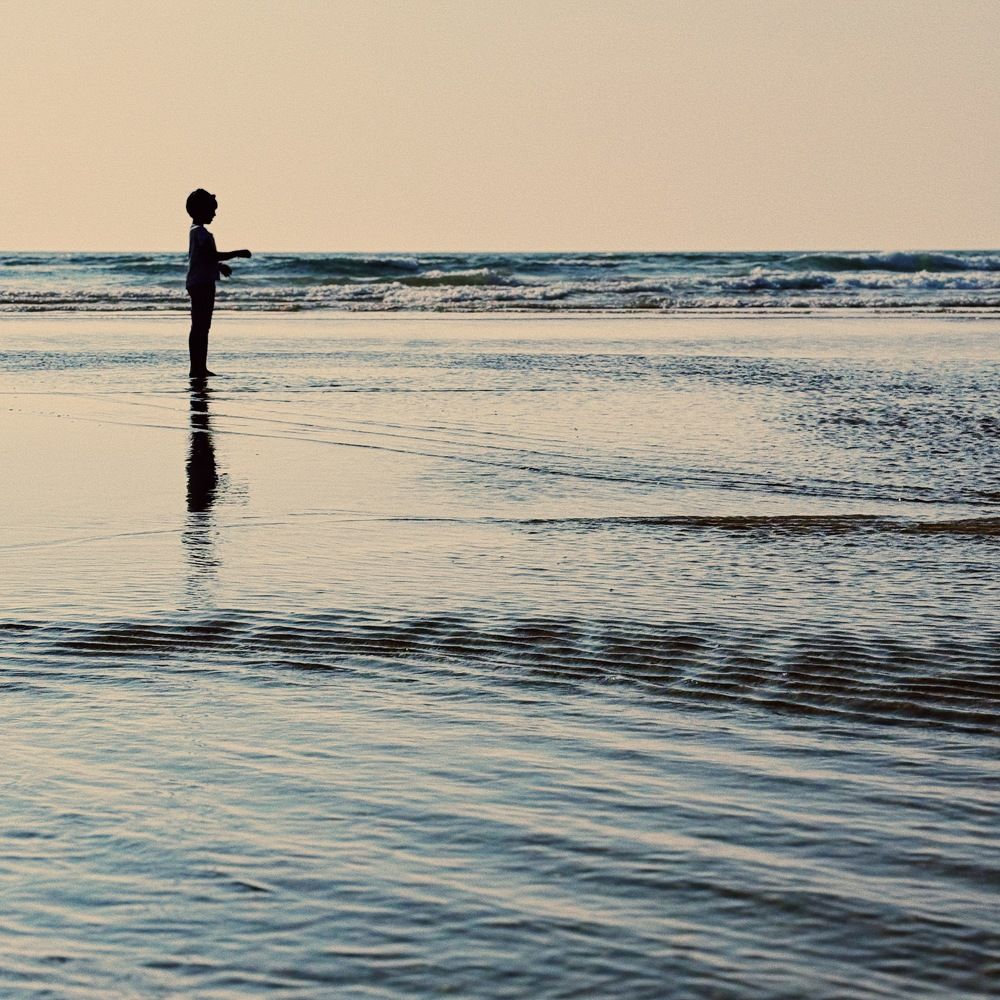 A Boy, Making Waves