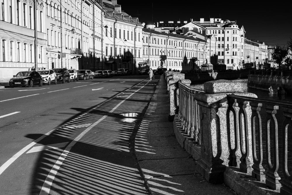 Осенний свет уходящего дня.