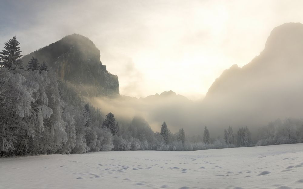Sunrise in the Gesäuse