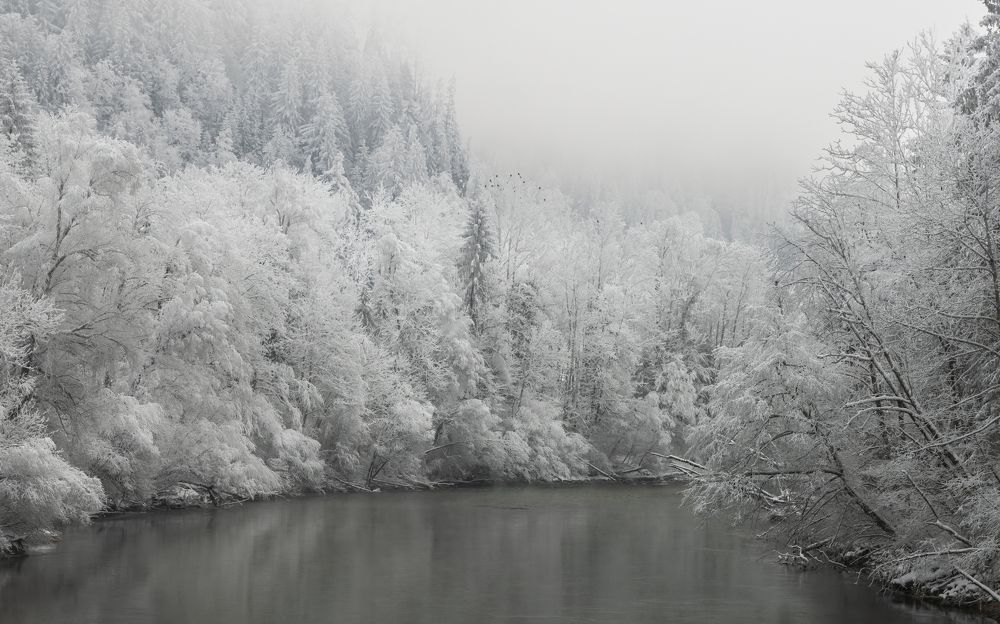 River in Winter Wonderland - Gesäuse
