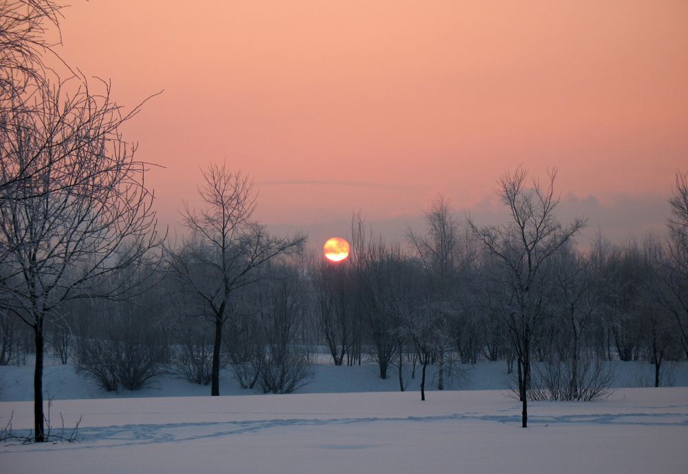 Морозный рассвет