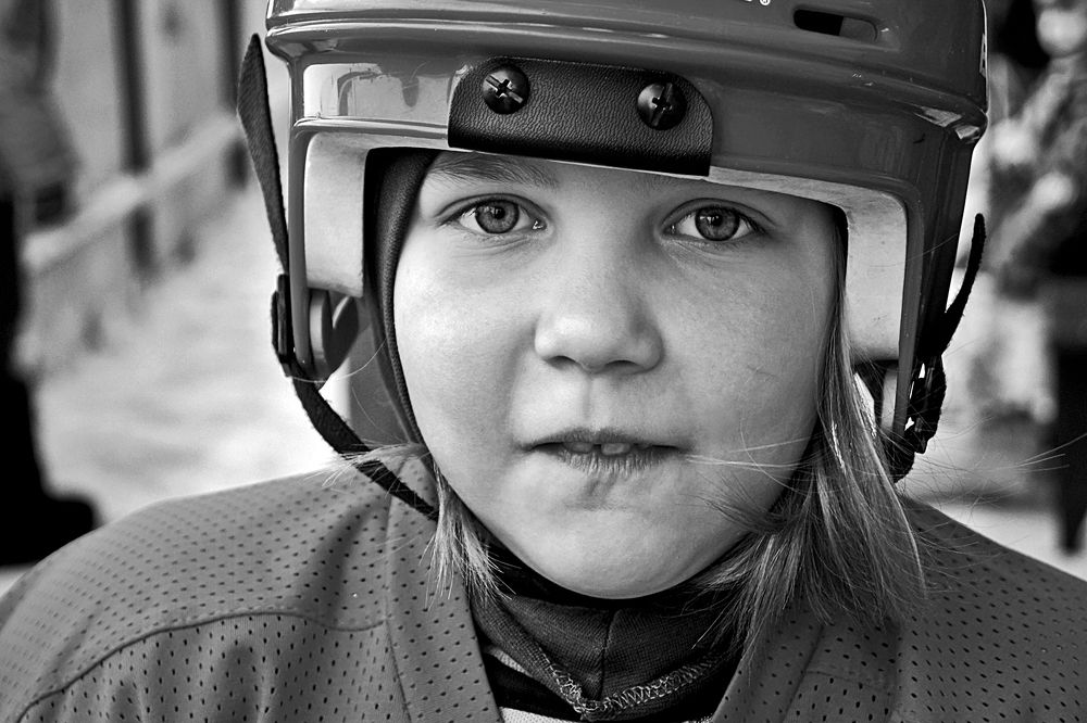 Хоккеистка