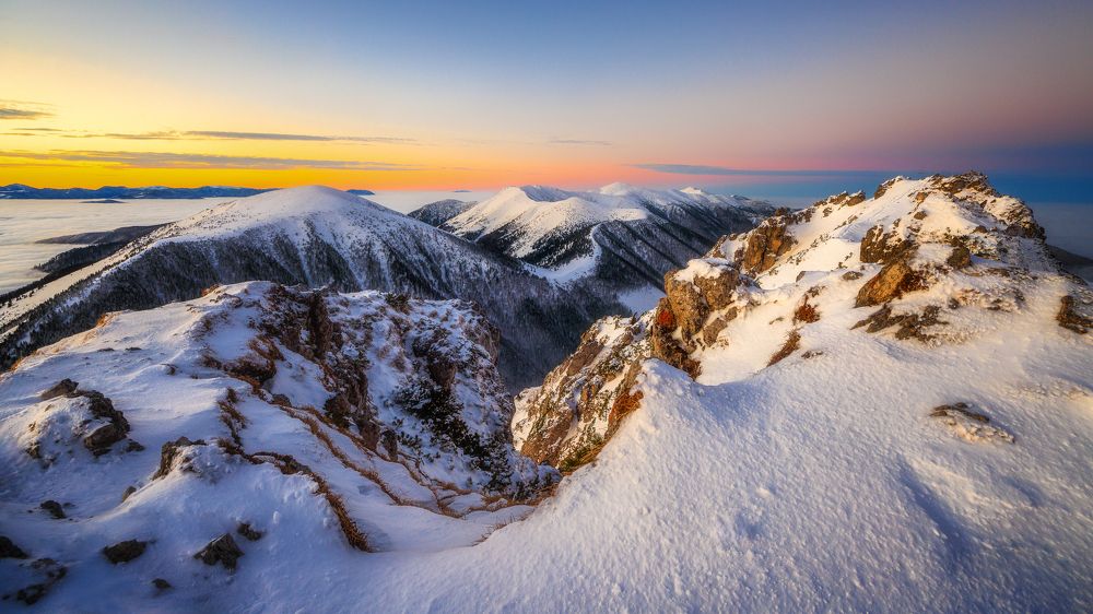 Sunrise in Mala Fatra