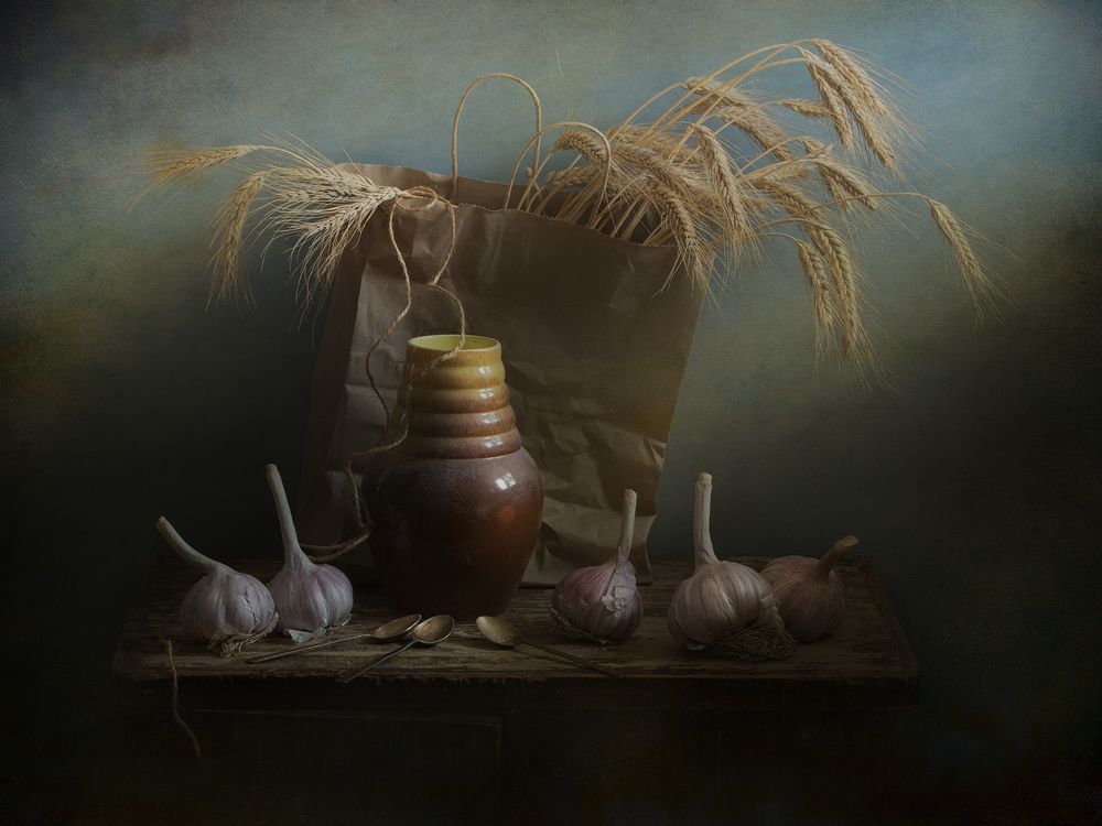 Натюрморт с рожью