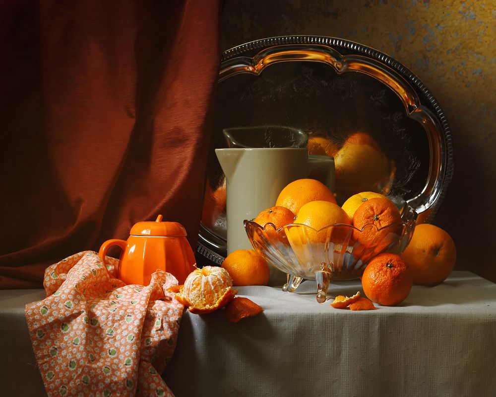 Оранжевый натюрморт