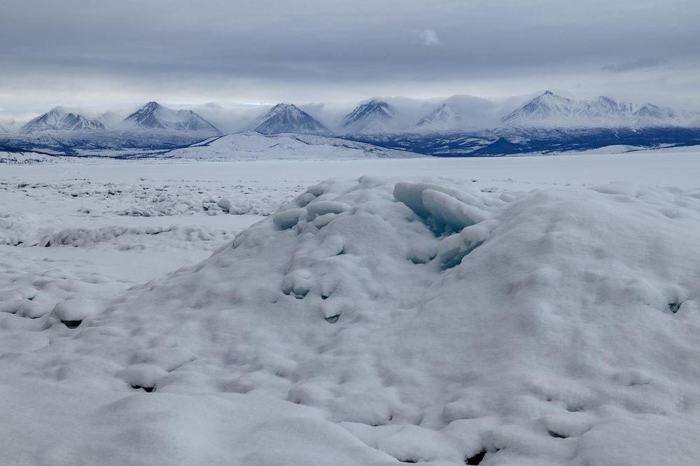 Припудрило немного.