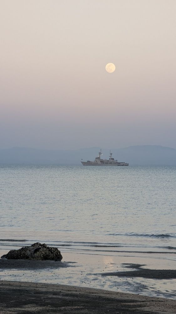 The safety boat of Saint Martin is owned by the Bangladesh Coast Guard.