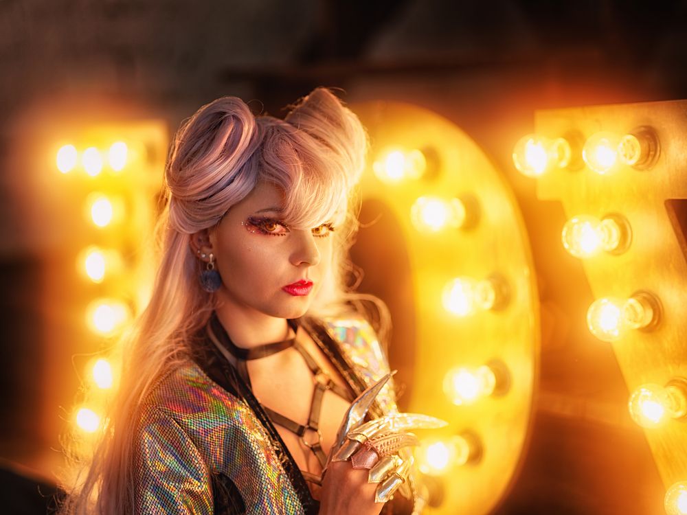 Cosplay in led and lights