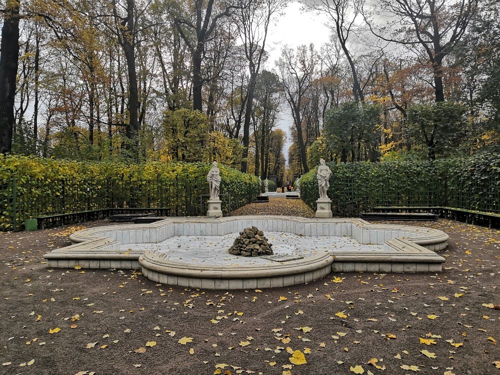 Осень в Летнем саду.