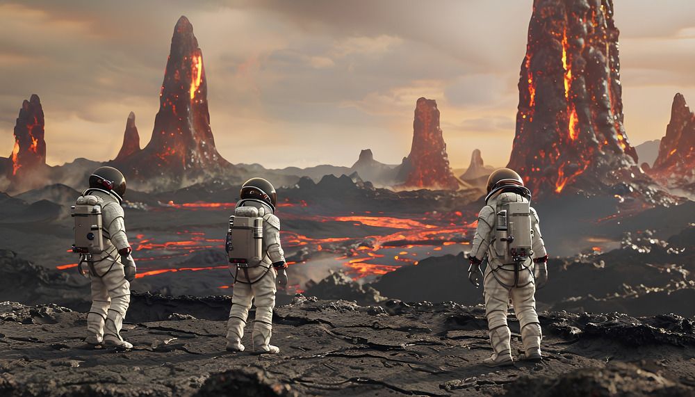 Странники на планете Вулкан