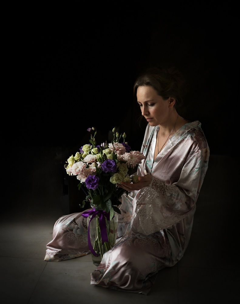 Букет от сына