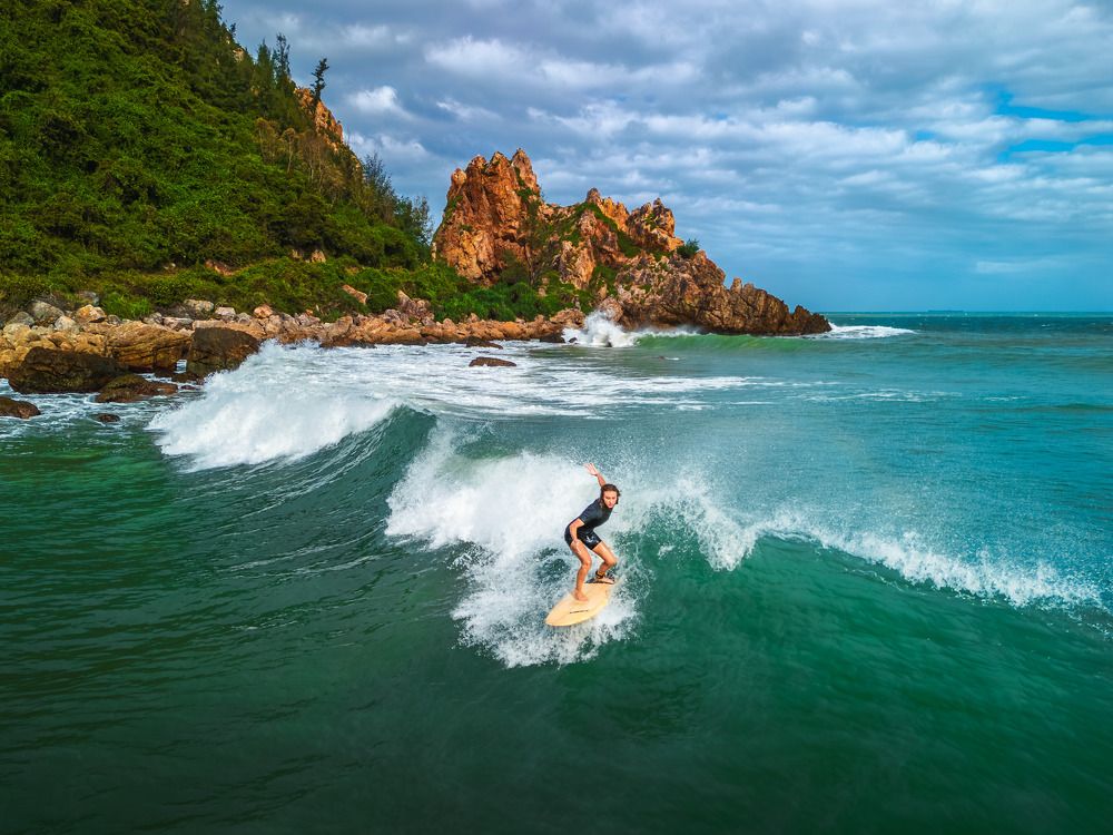 Dancing on the waves