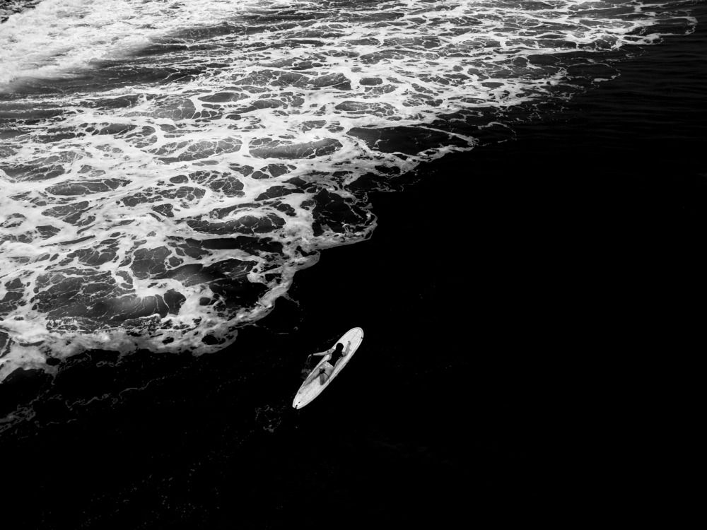 Waiting for the wave