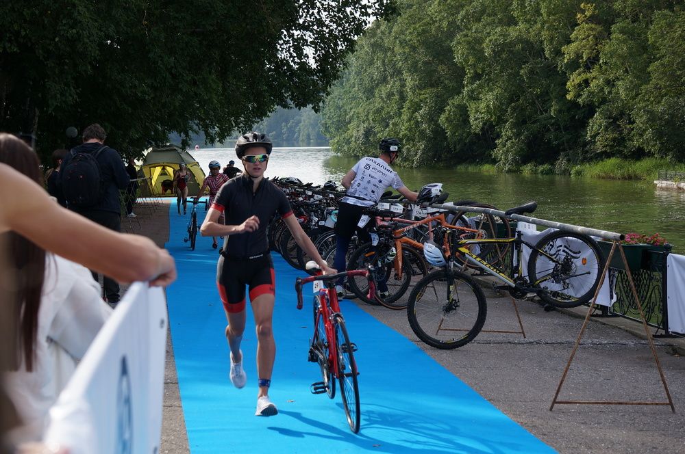 Второй этап. Гонка на велосипедах.