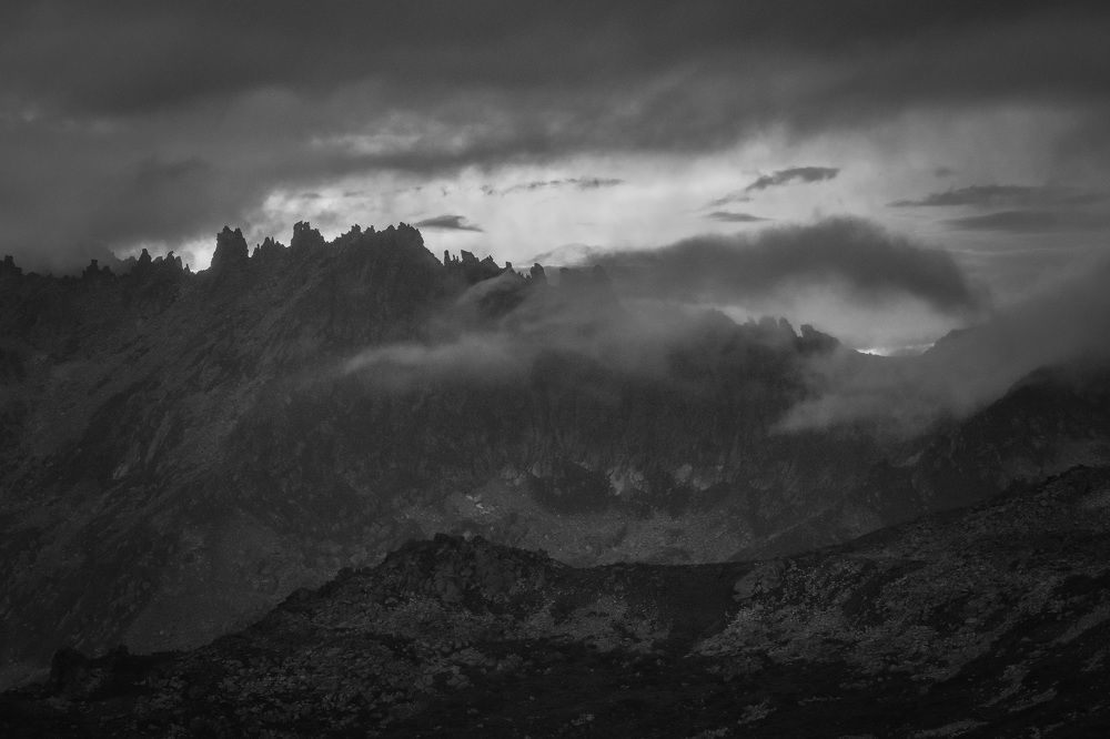 В горах после дождя