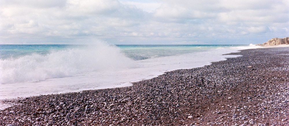Море застывшее на пленке