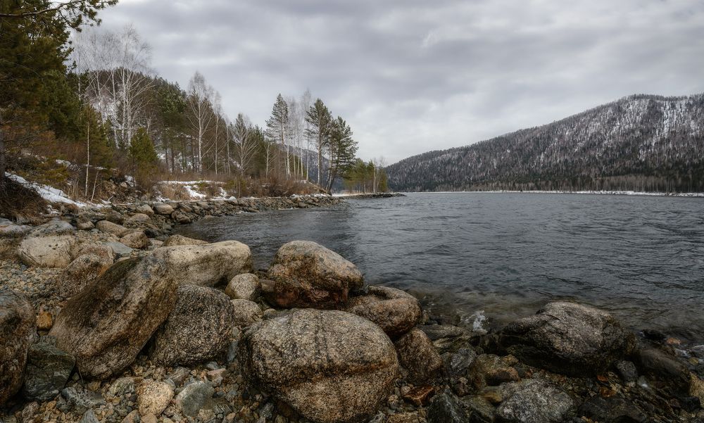 Енисей. Межсезонье.