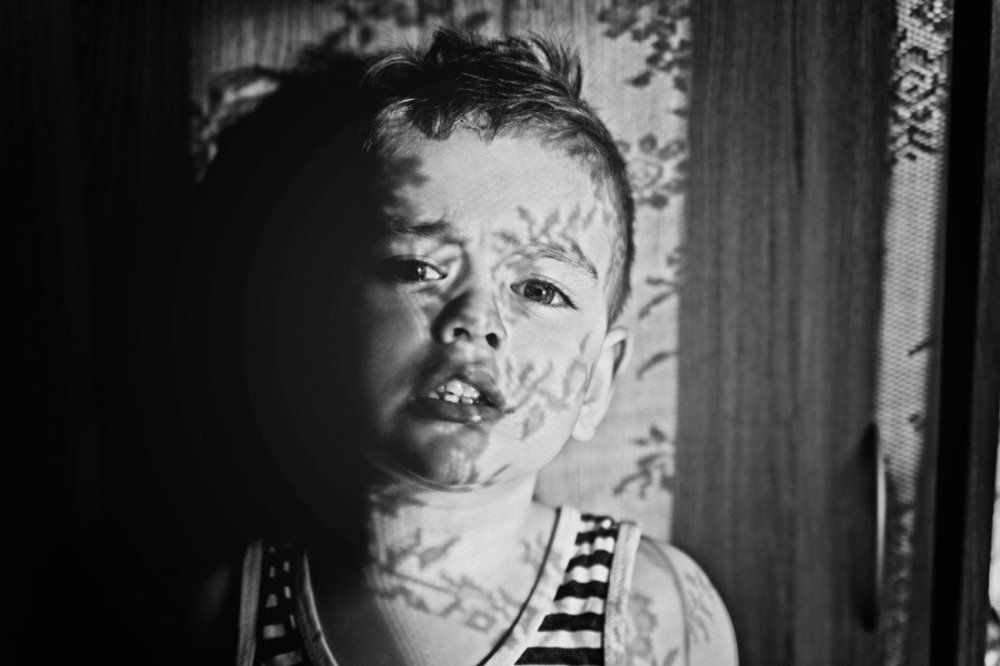 В цветочной тени