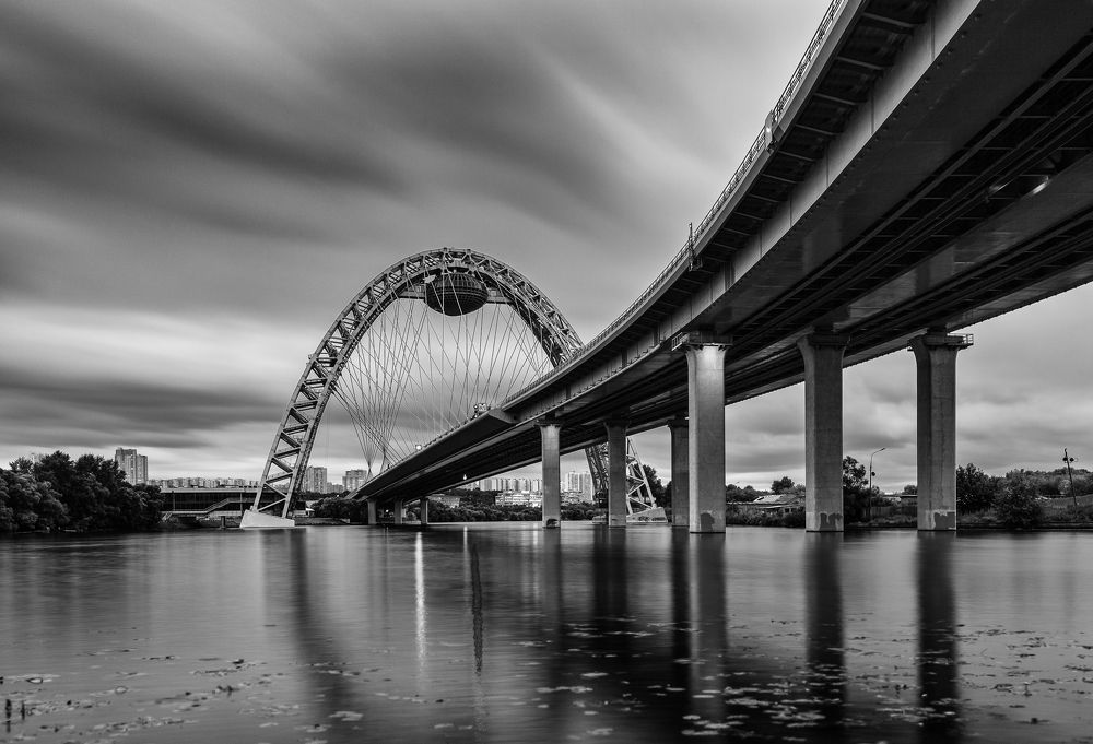 Черно-белая Москва