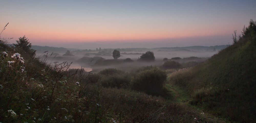 Белой скатертью...