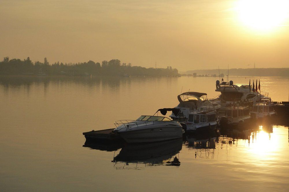 Тихий Дон на рассвете.