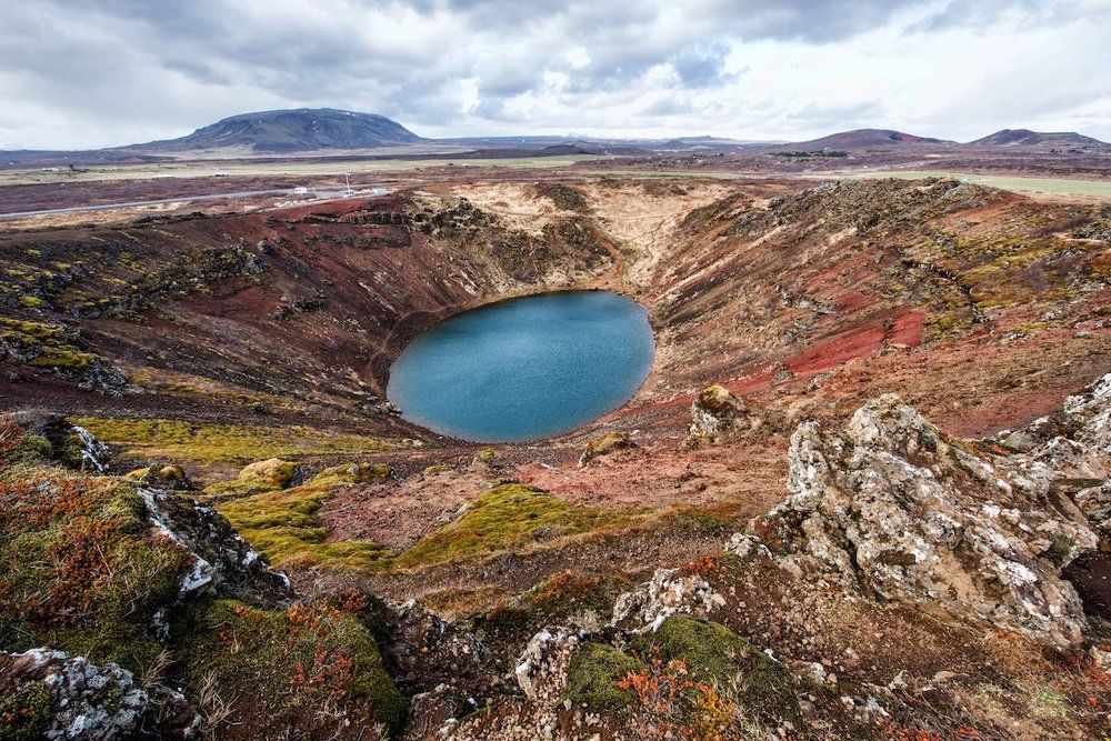 Кратер Кедир, Исландия