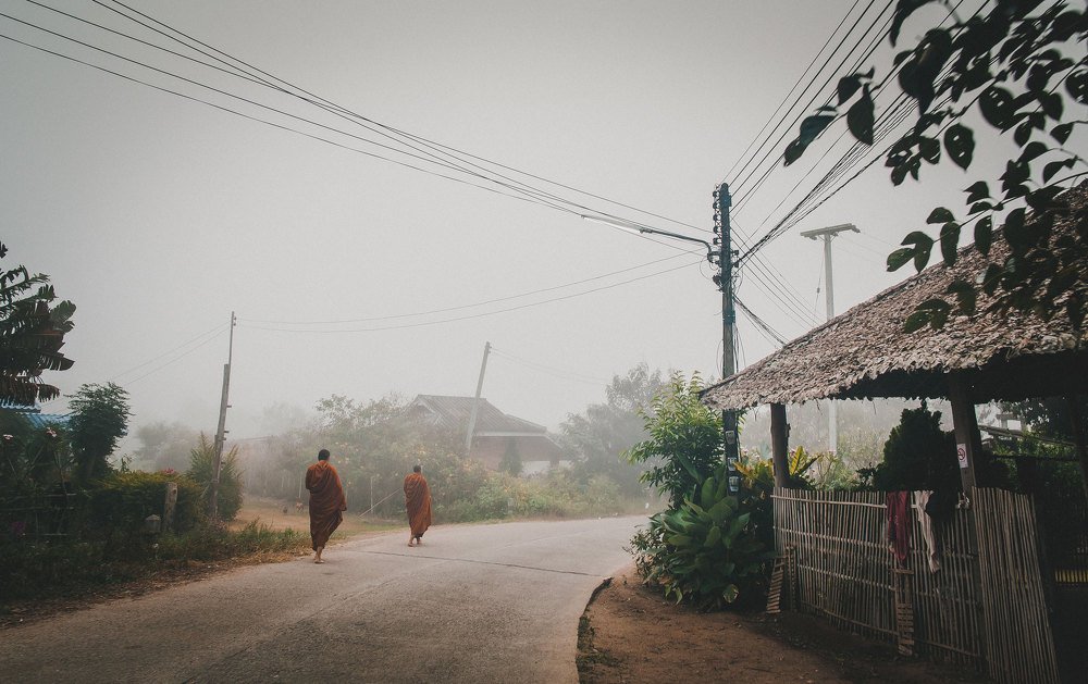 Утро монахов