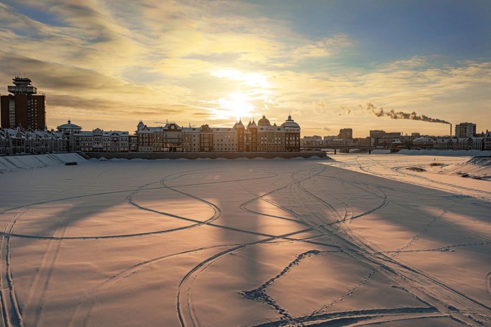 Закат в Йошкар-Оле