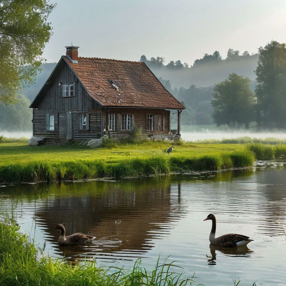 Лето в деревне