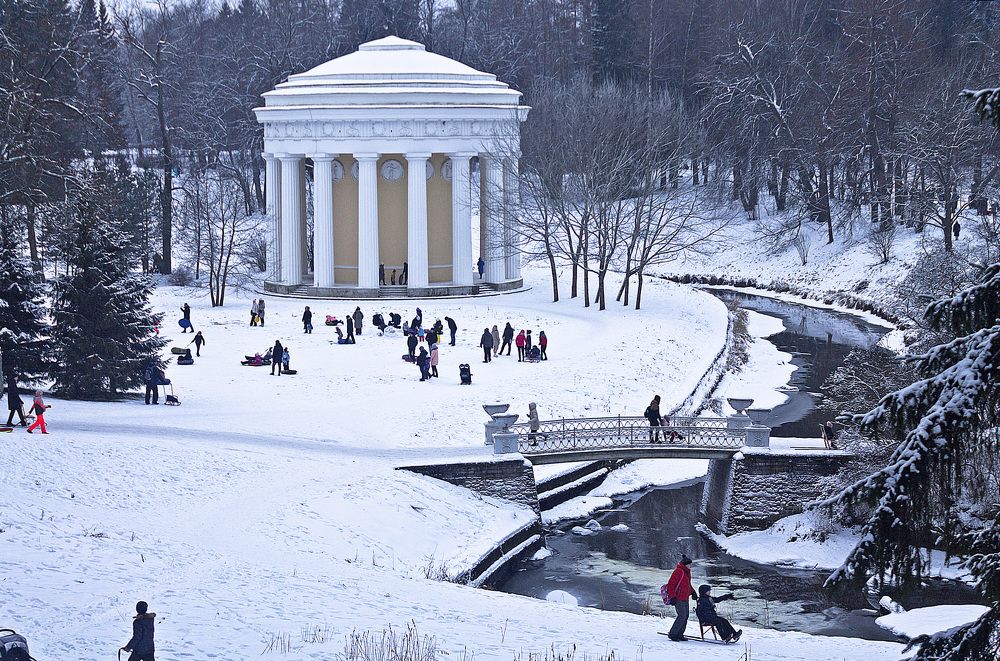 Зимние забавы.