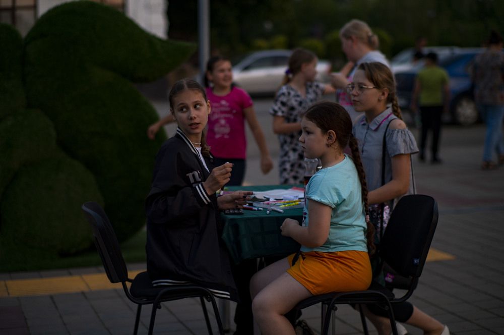 Моськокрасы на бесплатных летних кинопоказах